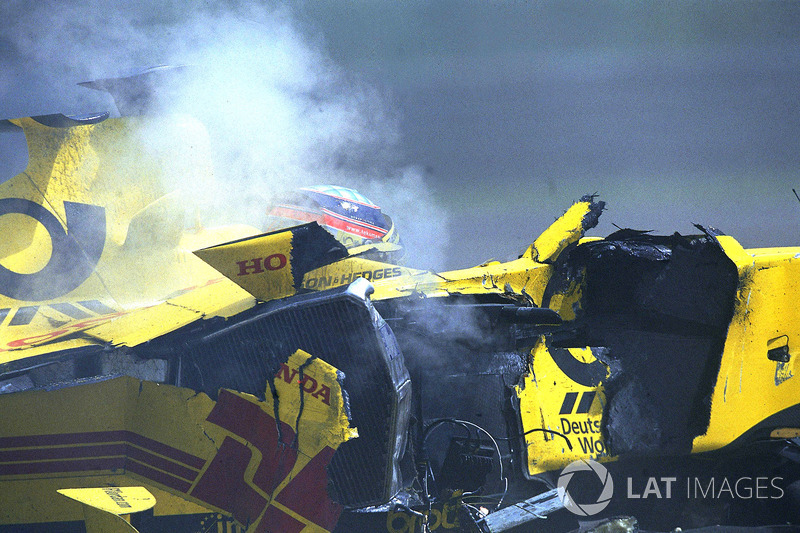 Crash:Takuma Sato, Jordan