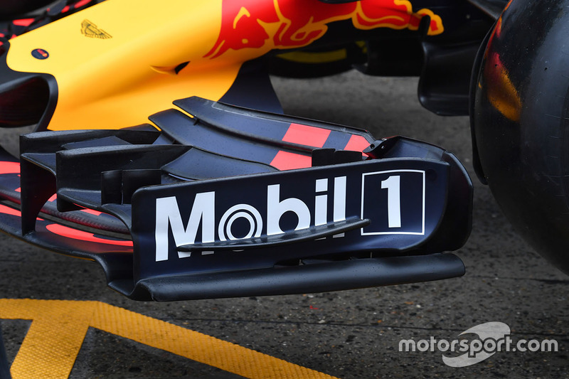 Red Bull Racing RB13, Frontflügel, Detail