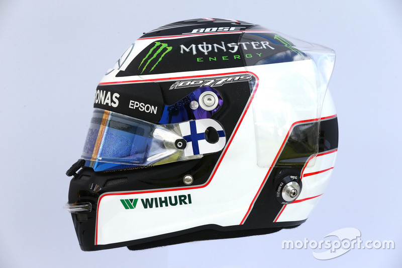 Helm von Valtteri Bottas, Mercedes AMG F1