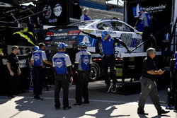 Dale Earnhardt Jr., Hendrick Motorsports Chevrolet backup car being unloaded