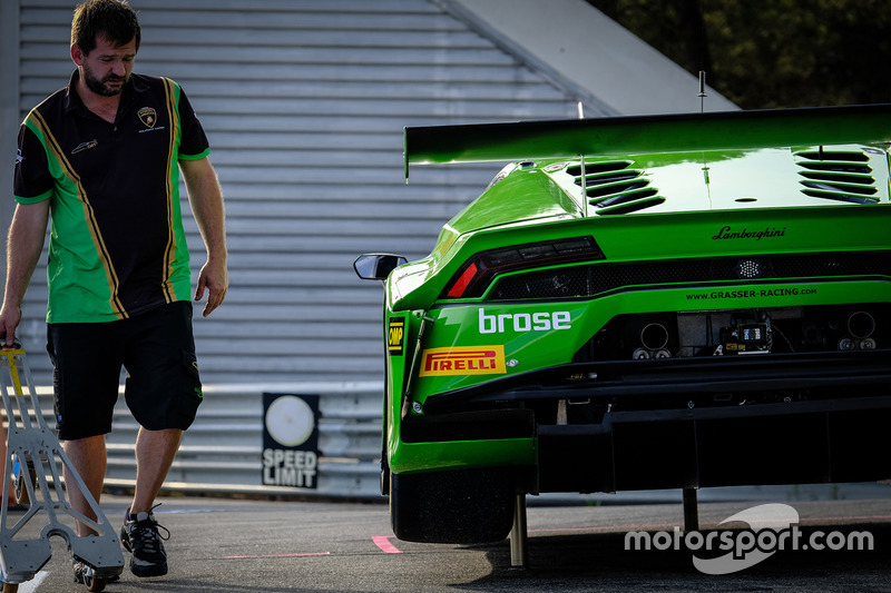 #63 GRT Grasser Racing Team Lamborghini Huracan GT3: Andrea Caldarelli, Christian Engelhart, Mirko Bortolotti