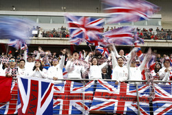Steun voor Lewis Hamilton, Mercedes AMG F1