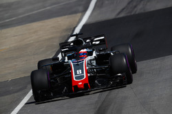 Romain Grosjean, Haas F1 Team VF-18.
