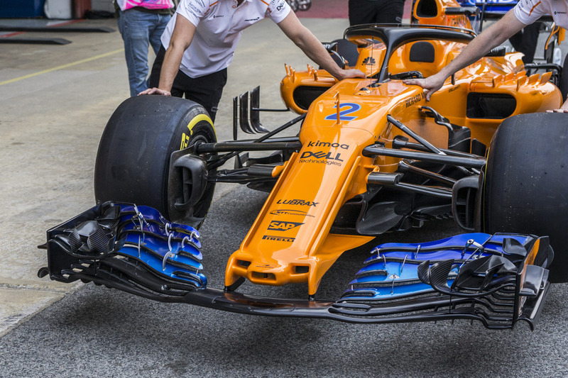 McLaren MCL33 burun