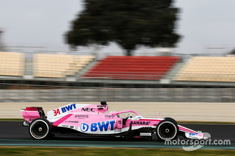 Nikita Mazepin, Sahara Force India F1 VJM11