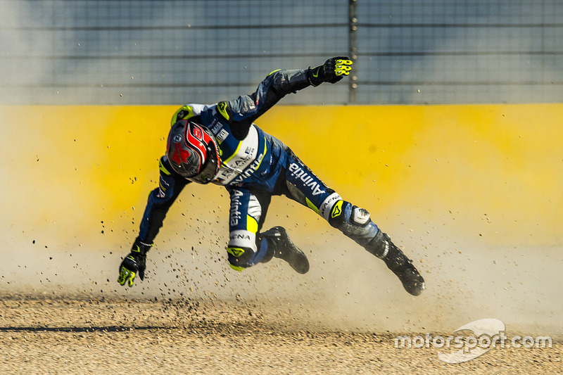 Jordi Torres, Avintia Racing caída