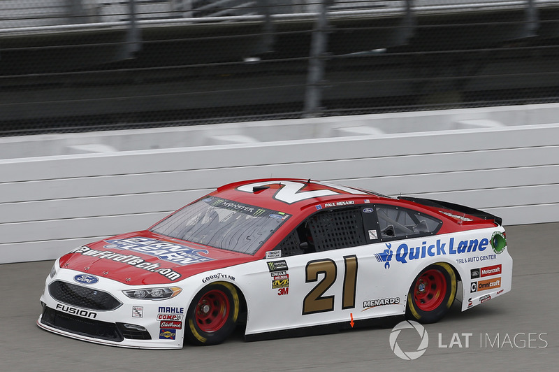 14. Paul Menard, Wood Brothers Racing, Ford Fusion Earn While You Learn/NewFordTech.com