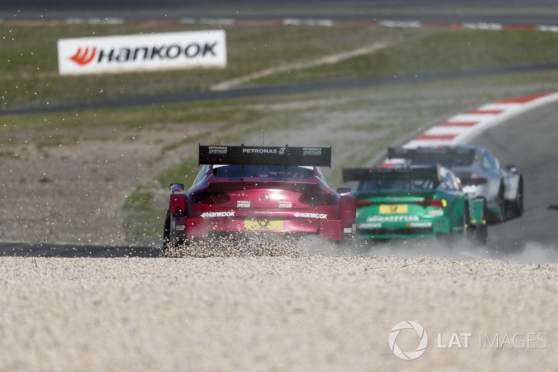 Edoardo Mortara, Mercedes-AMG Team HWA, Mercedes-AMG C63 DTM in the gravel
