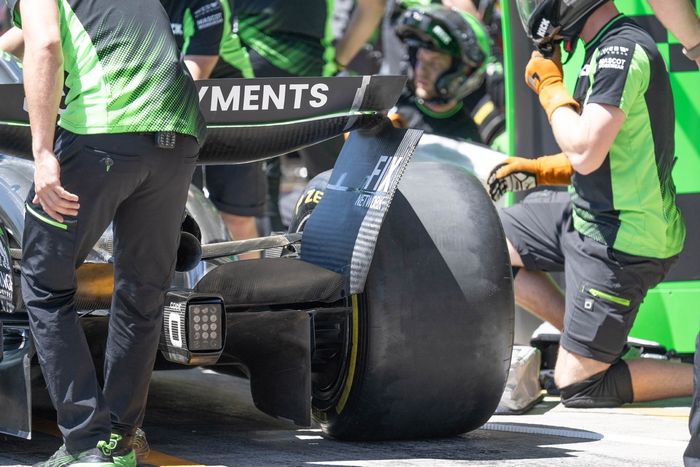 Sauber C45 technical detail