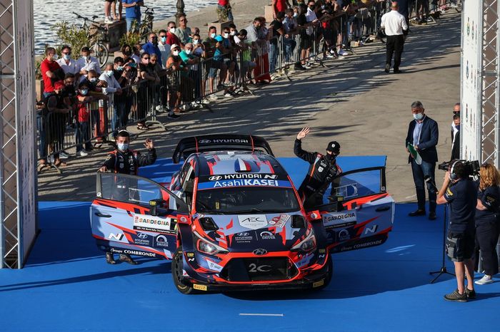 Pierre-Louis Loubet, Florian Haut-Labourdette, Hyundai 2C Competition Hyundai i20 Coupe WRC