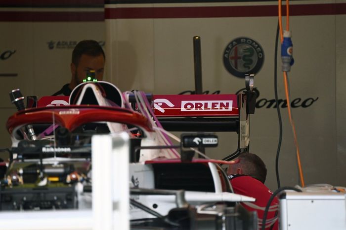 Detalle del Alfa Romeo Racing C41