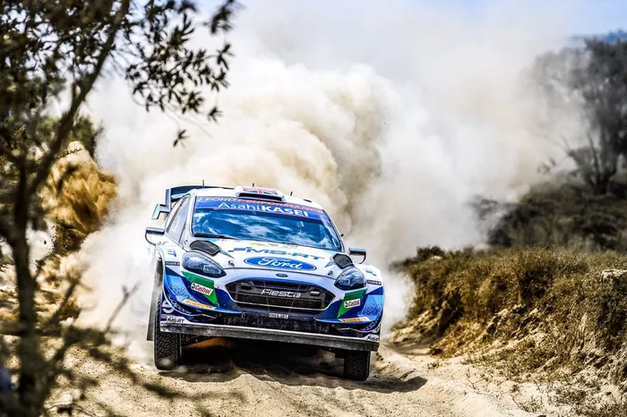 Gus Greensmith, Stuart Loudon, M-Sport Ford WRT Ford Fiesta WRC