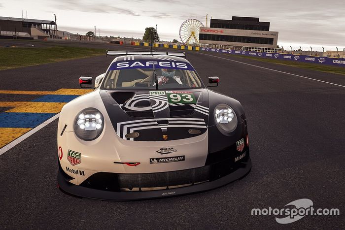 #93 Porsche Esports Team Porsche 911 RSR: Nick Tandy, Ayhancan Guven, Joshua Rogers, Tommy Ostgaard