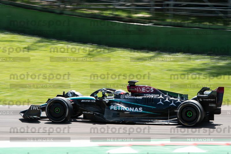 Andrea Kimi Antonelli, pruebas de Mercedes en Imola 