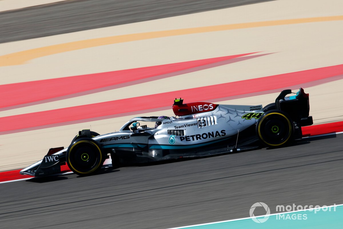 Bahreyn'deki araç, Barcelona'daki aracın aynısı 1 Formula 1 Haberleri - F1 Puan Durumu Lewis Hamilton, Mercedes W13