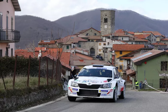 Fabio Andolfi, Stefano Savoia, ACI Team Italia, Skoda Fabia Rally2 Evo