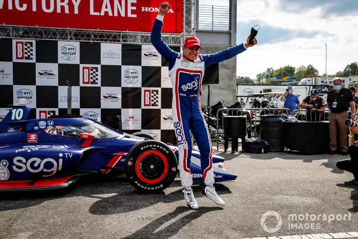 Podio: Alex Palou, Chip Ganassi Racing Honda