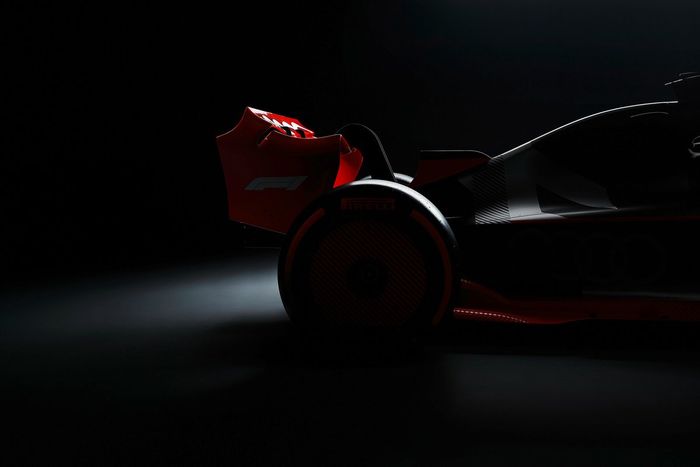 El concept de un coche de F1 que presentó Audi