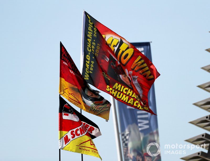 Banderas de Michael Schumacher