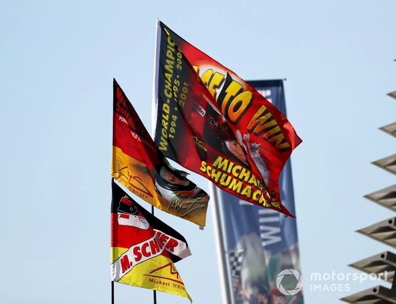 Banderas de Michael Schumacher