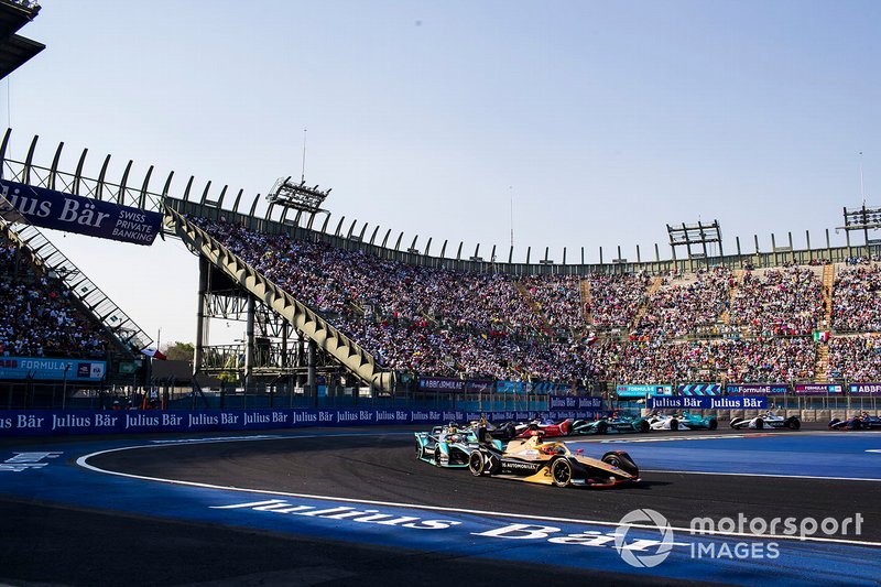 Jean-Eric Vergne, DS TECHEETAH, DS E-Tense FE19, Nelson Piquet Jr., Panasonic Jaguar Racing, Jaguar I-Type 3, Edoardo Mortara, Venturi Formula E, Venturi VFE05