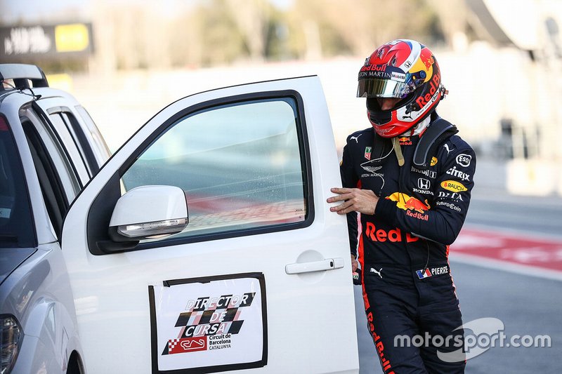 Max Verstappen, Red Bull Racing torna ai box