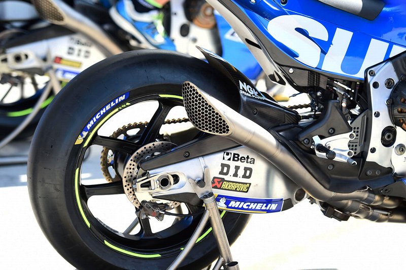Team Suzuki MotoGP bike detail