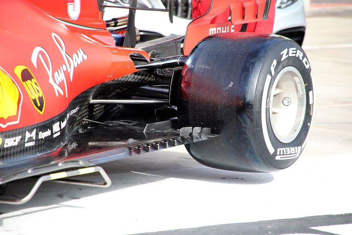 Lateral del Ferrari SF1000 