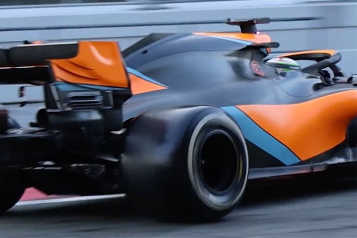 Prueba Patricio O'Ward, McLaren MCL35M