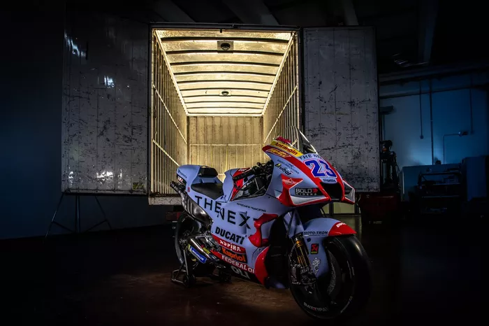 La moto de Enea Bastianini, Gresini Racing  
