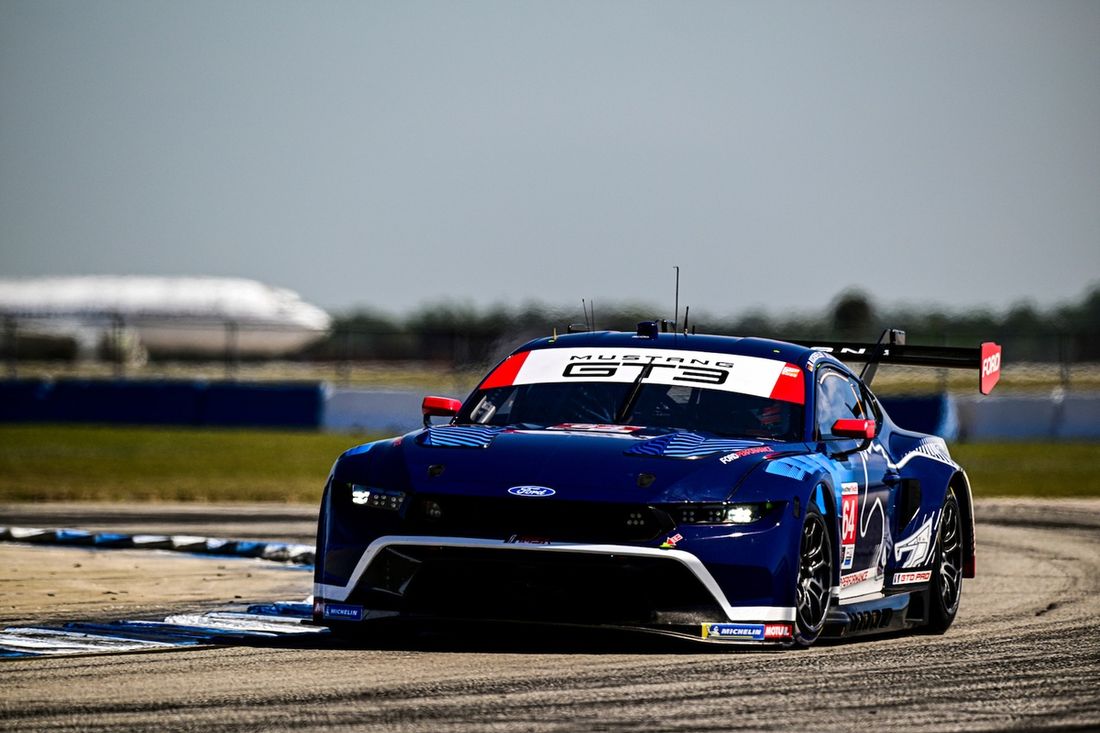 #64 Ford Multimatic Motorsports Ford Mustang GT3: Mike Rockenfeller, Sebastian Priaulx, Ben Barker