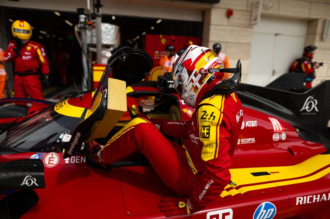 #50 Ferrari AF Corse Ferrari 499P: Nicklas Nielsen