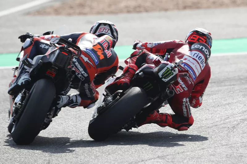 Pedro Acosta, Red Bull KTM Factory Racing, Marc Marquez, Ducati Team