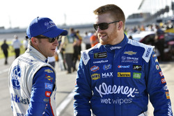 Chris Buescher, JTG Daugherty Racing, Chevrolet Camaro Kleenex Wet Wipes and A.J. Allmendinger, JTG Daugherty Racing, Chevrolet Camaro Kroger ClickList
