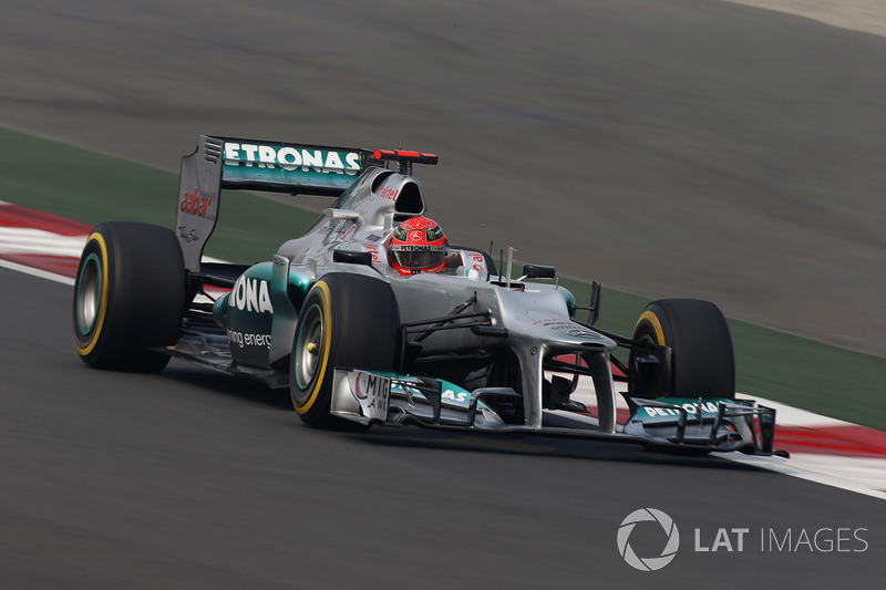 2012: Mercedes - 13º lugar, 49 pontos, 20 GPs