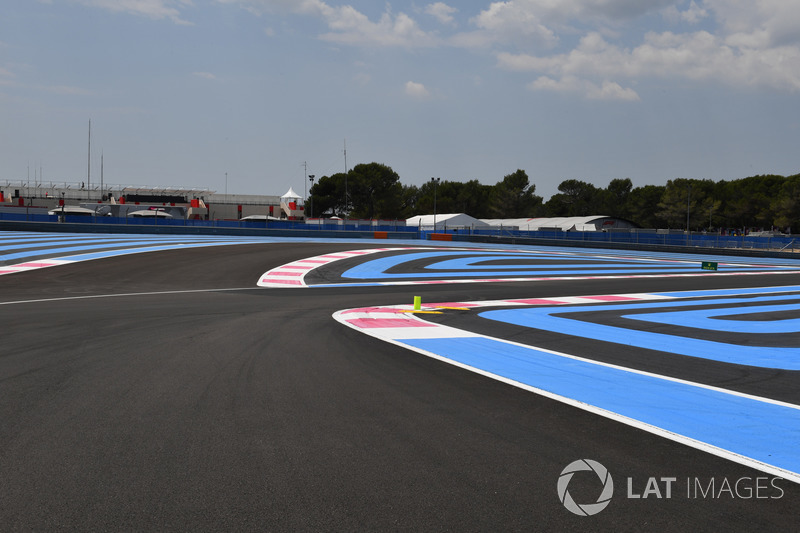 Dettaglio del circuito del Paul Ricard
