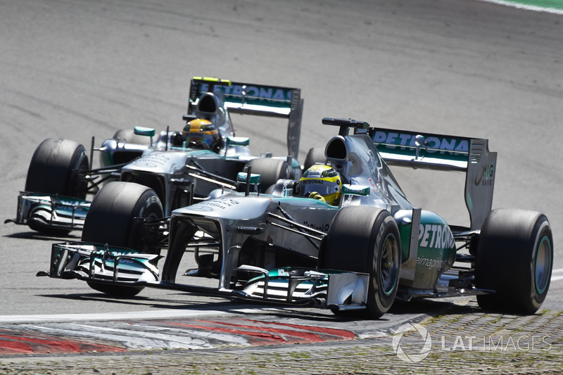 5: Lewis Hamilton & Nico Rosberg (Mercedes)