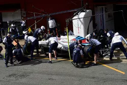 Robert Kubica, Williams FW41 maakt een pitstop