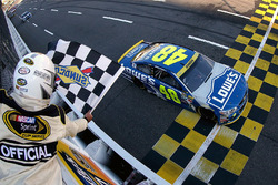 Sieg für Jimmie Johnson, Hendrick Motorsports, Chevrolet