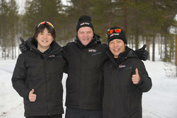 Hiroki Arai, Tommi Mäkinen e Takamoto Katsuta