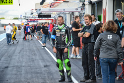 #8, Team Bolliger Switzerland, Kawasaki: Horst Saiger, Michael Savary, David Perret