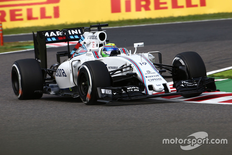 2016: 威廉姆斯FW38赛车