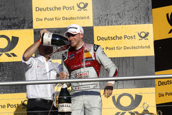 Podium: Edoardo Mortara, Audi Sport Team Abt Sportsline, Audi RS 5 DTM.