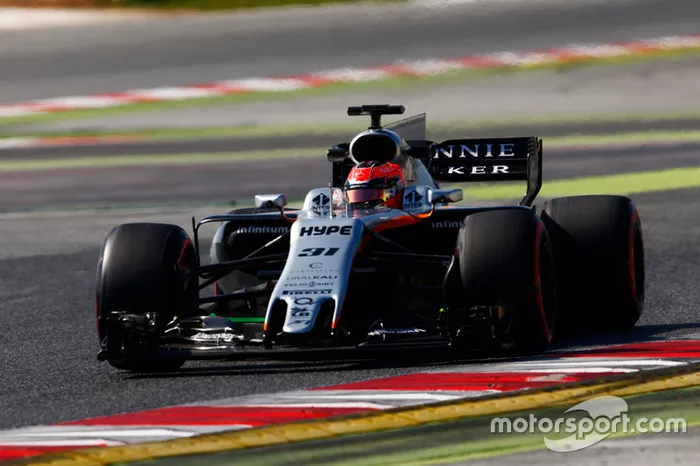 #31 Esteban Ocon, Force India VJM10 (pintura antiga)