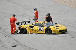 #31 TR3 Racing Ferrari 488 GT3: Daniel Mancinelli, Niccolo Schiro