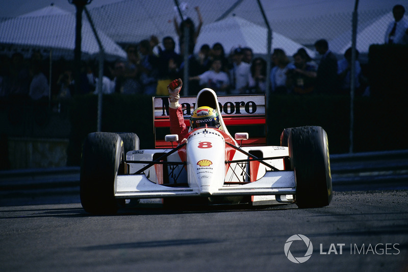 Ayrton Senna, McLaren, GP di Monaco 1993