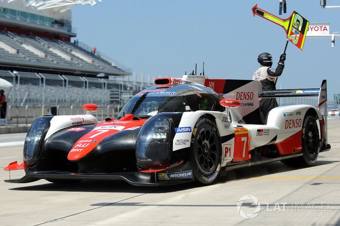 #7 Toyota Gazoo Racing Toyota TS050 Hybrid: Mike Conway, Kamui Kobayashi, Jose Maria Lopez