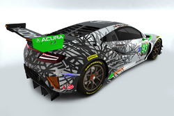 Acura Reveals Nsx Liveries For 2017 Imsa Season The 93 Team Car Representing 1993 Year Hpd Was Founded Will