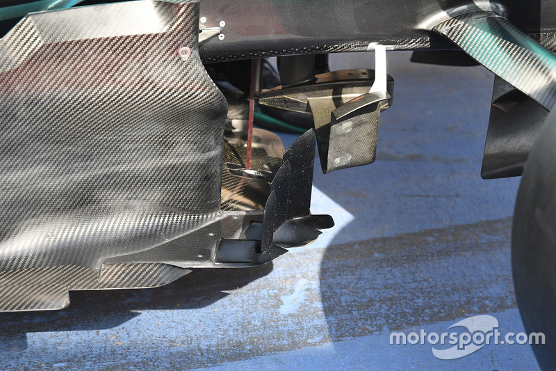 Дефлектор Mercedes F1 W08
