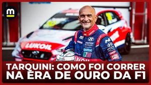 TARQUINI relembra ERA DE OURO da F1, com SENNA, PROST e PIQUET, sucesso no mundo do TURISMO e mais